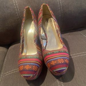 Colorful, striped Wedges!